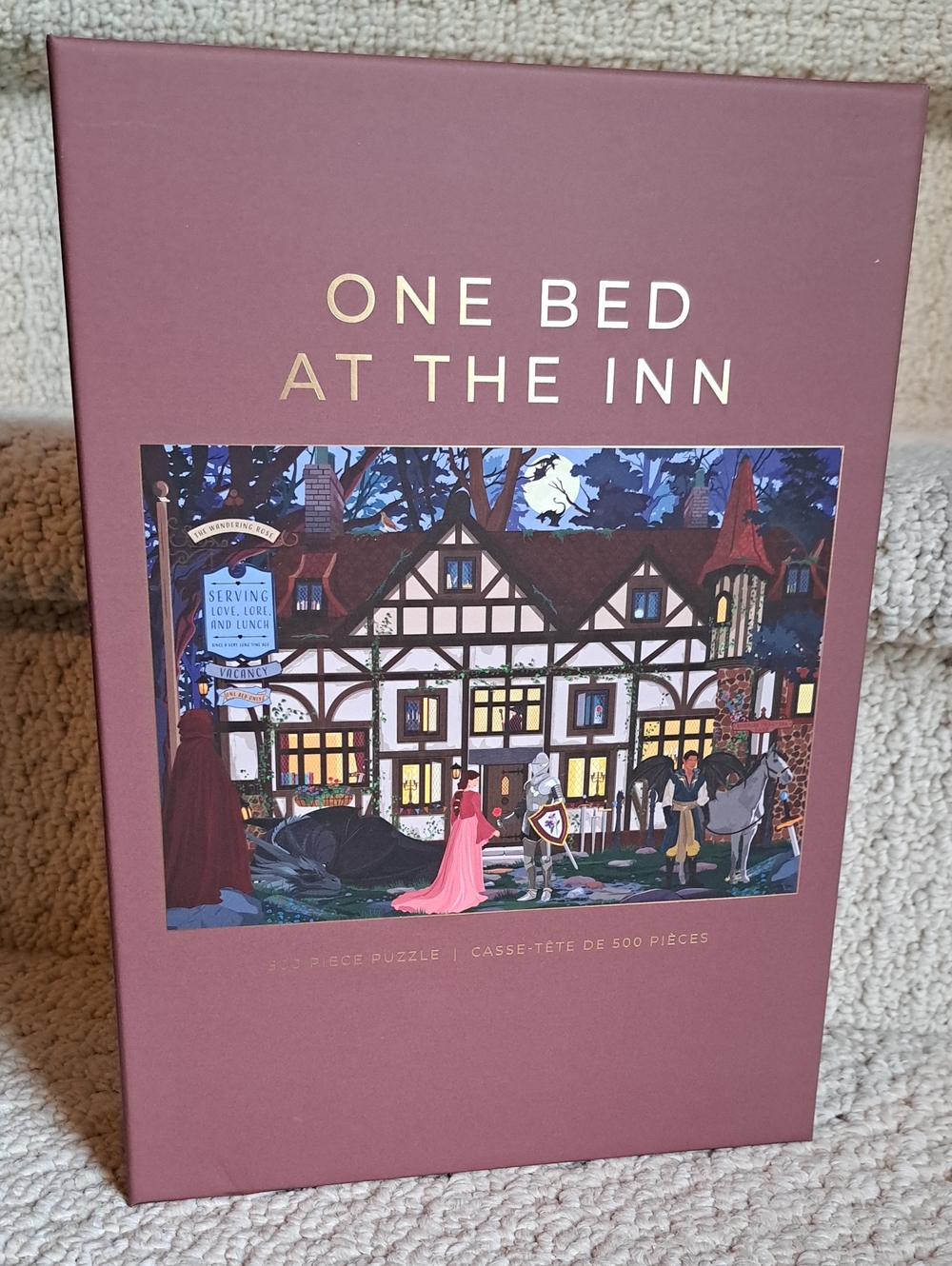 HOBBRY One Bed At The Inn 500 Piece Jigsaw Puzzle